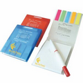 Plastic Note Pad w/ Sticky Flags